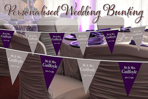 Personalised Wedding Day Bunting